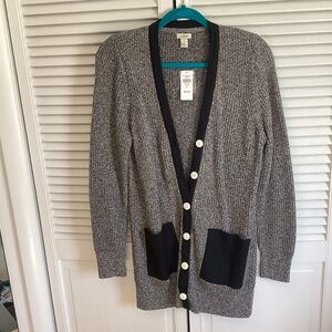 Women’s LLBean costal cartigan sweater